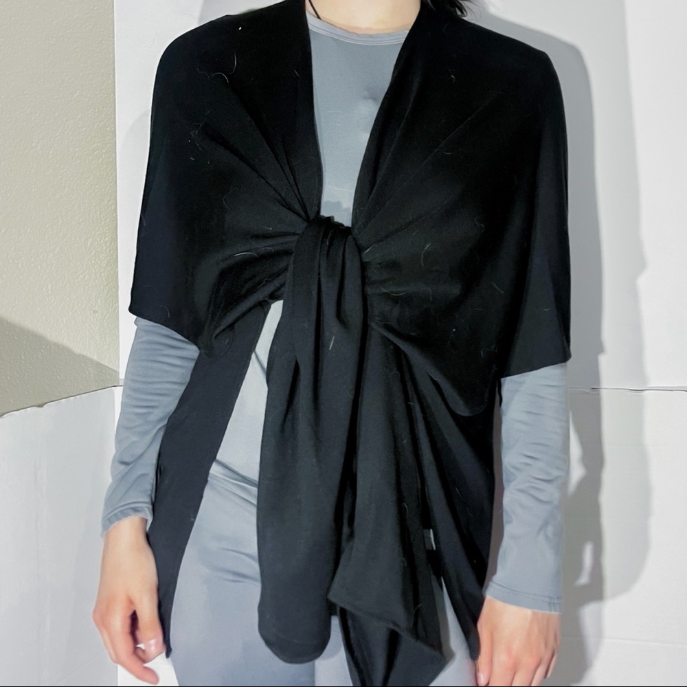 Black multi wear layering piece